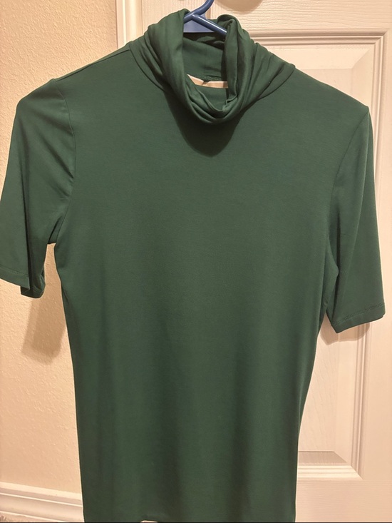 MICHAEL Michael Kors Tops - MICHAEL Michael Kors Forest Green Turtleneck Top